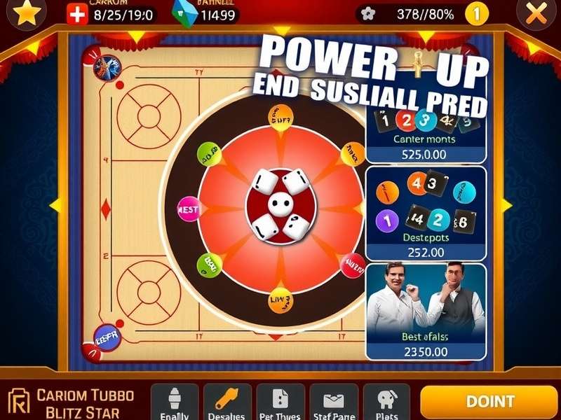 Carrom Turbo Blitz Star community tournament in India